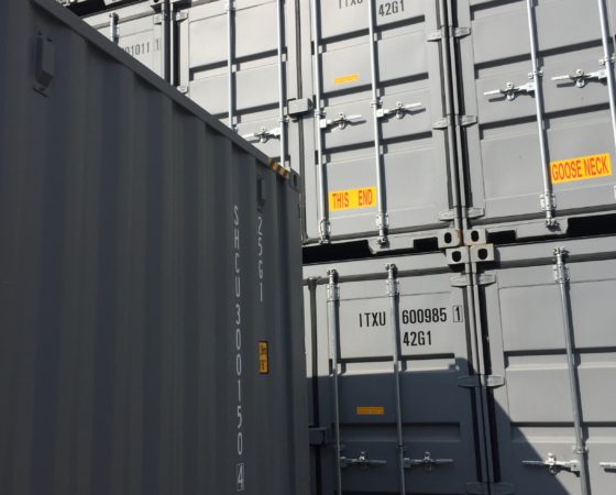 Selecting the container